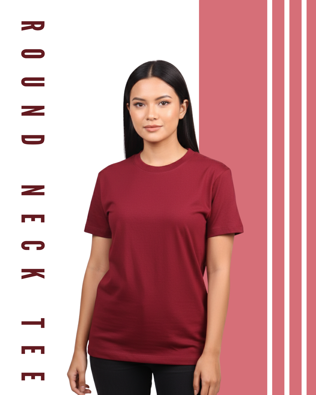 Platinum Unisex Maroon Tshirt