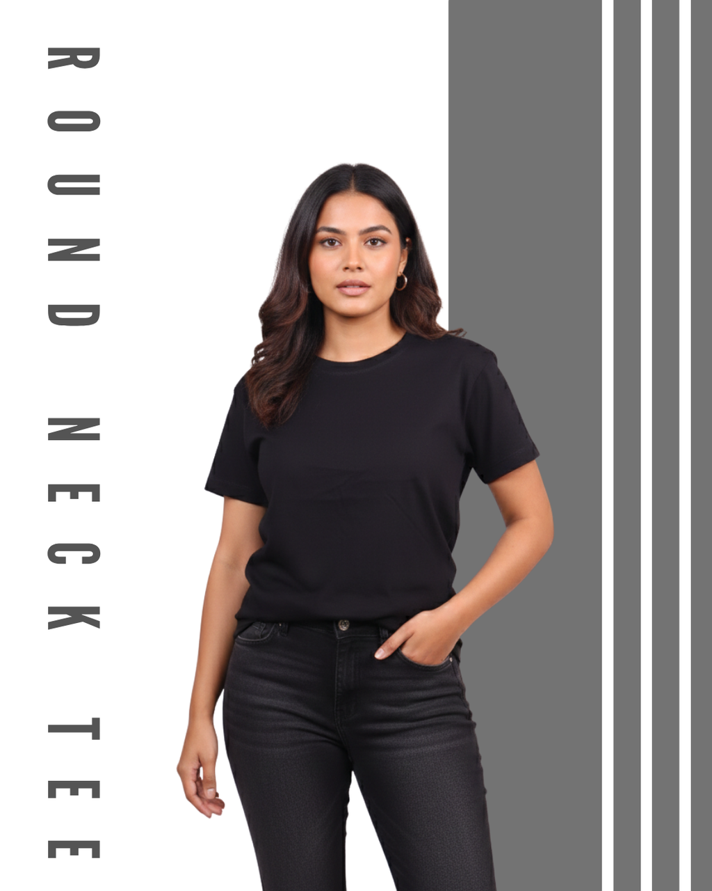 Supima Unisex T-shirt Black