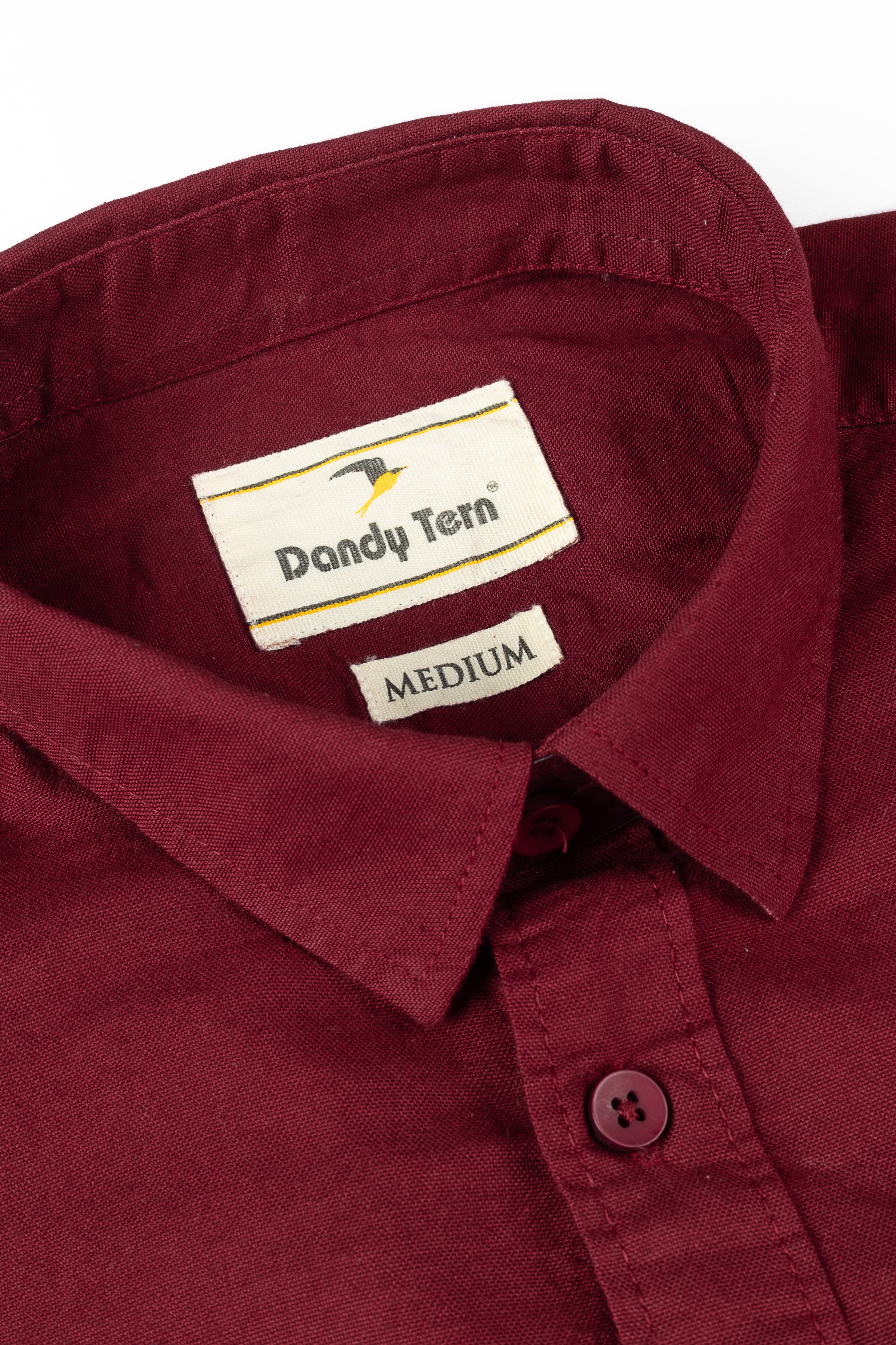 Winery Oxford Men's Plain Shirt