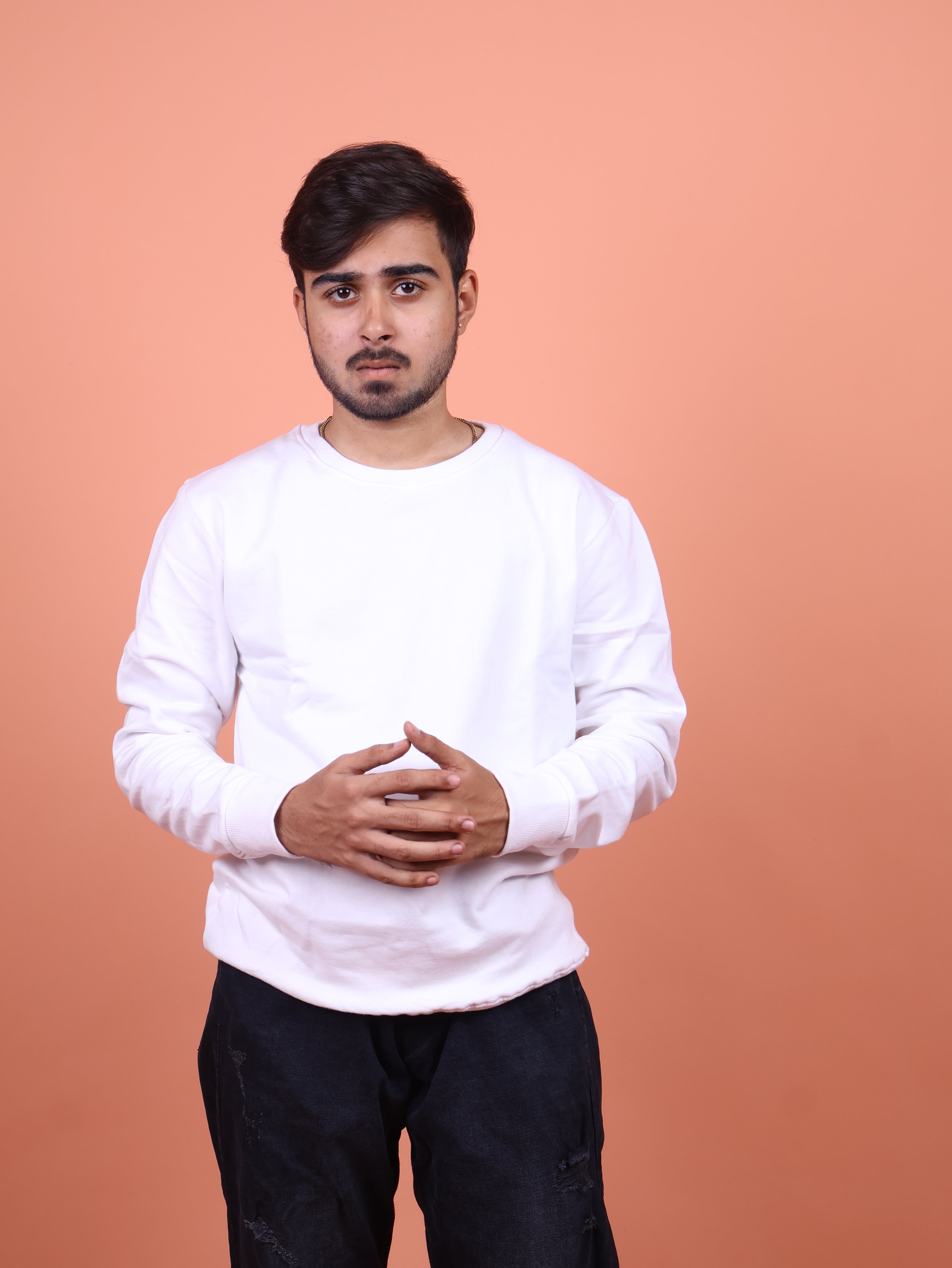 Snowsoft - Unisex White Sweatshirt