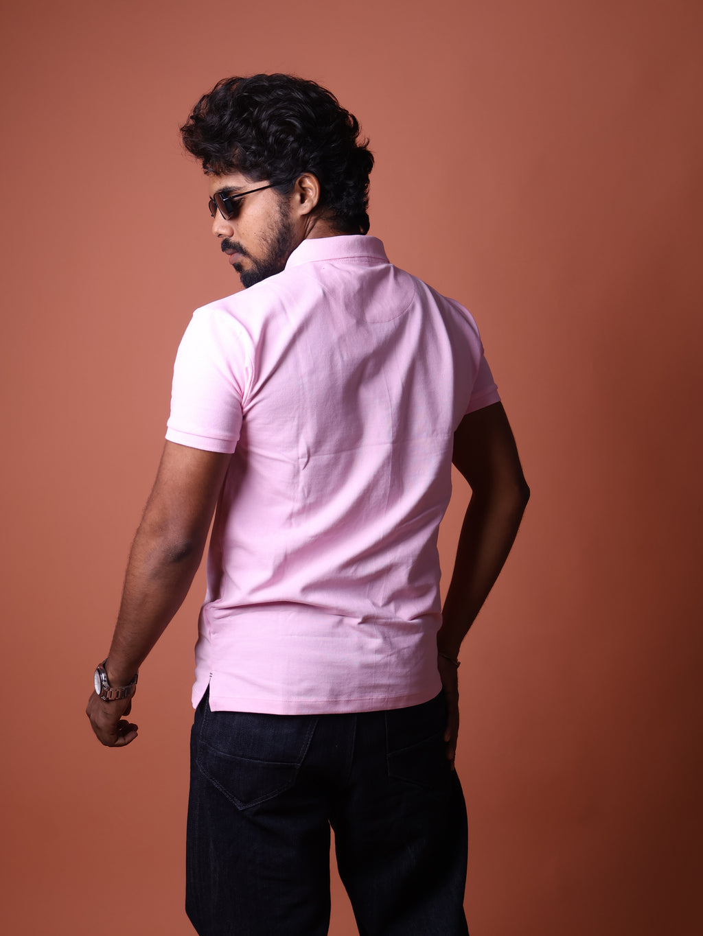 Executive Polo - Unisex Soft Pink