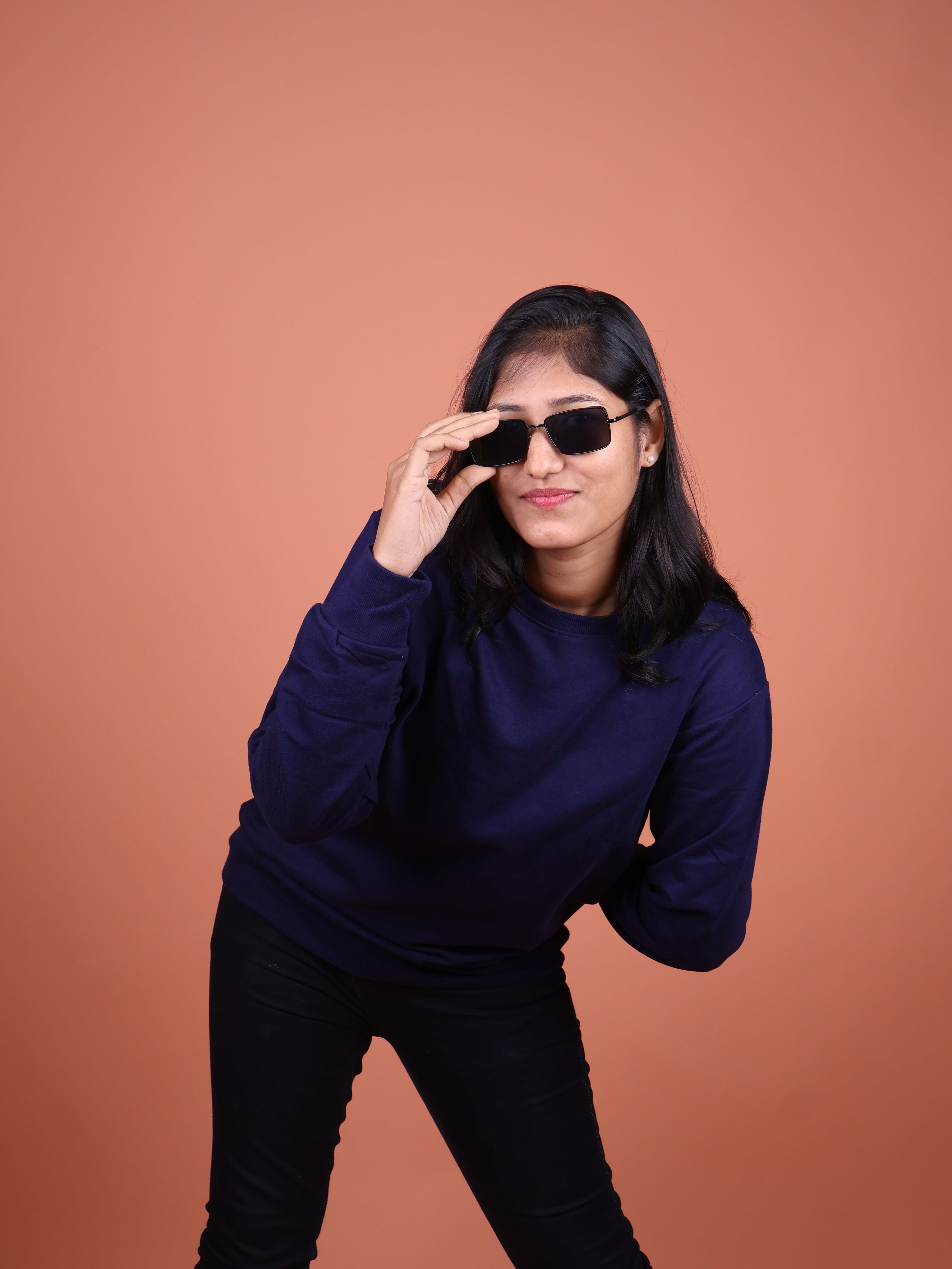 Snowsoft - Unisex Navy Blue Sweatshirt