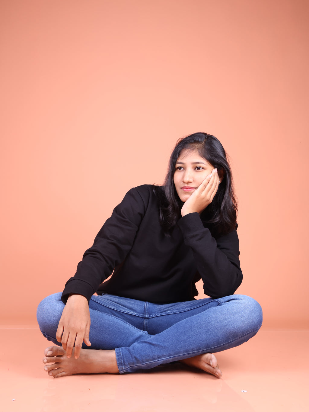 Snowsoft - Unisex Black Sweatshirt