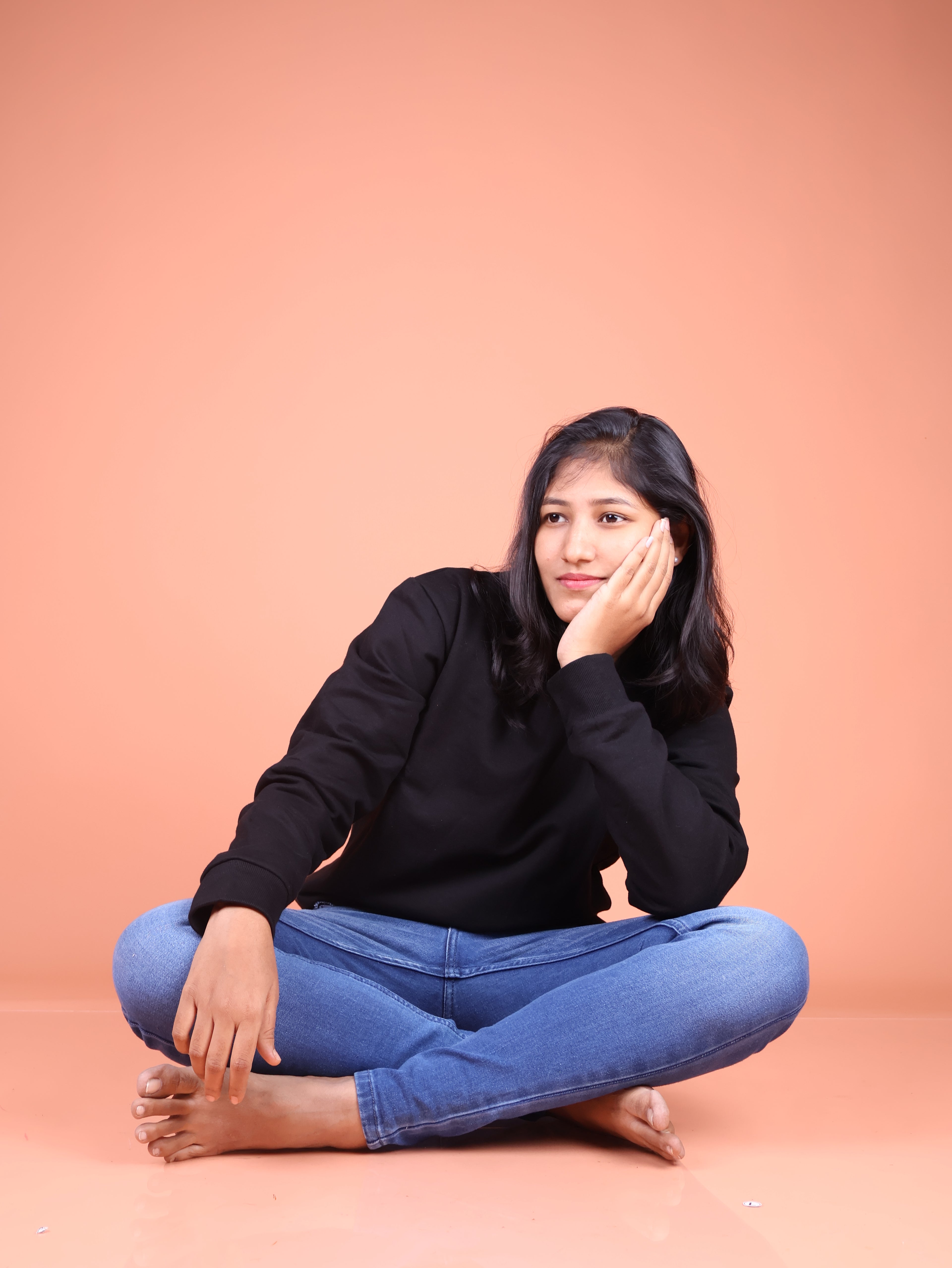 Snowsoft - Unisex Black Sweatshirt