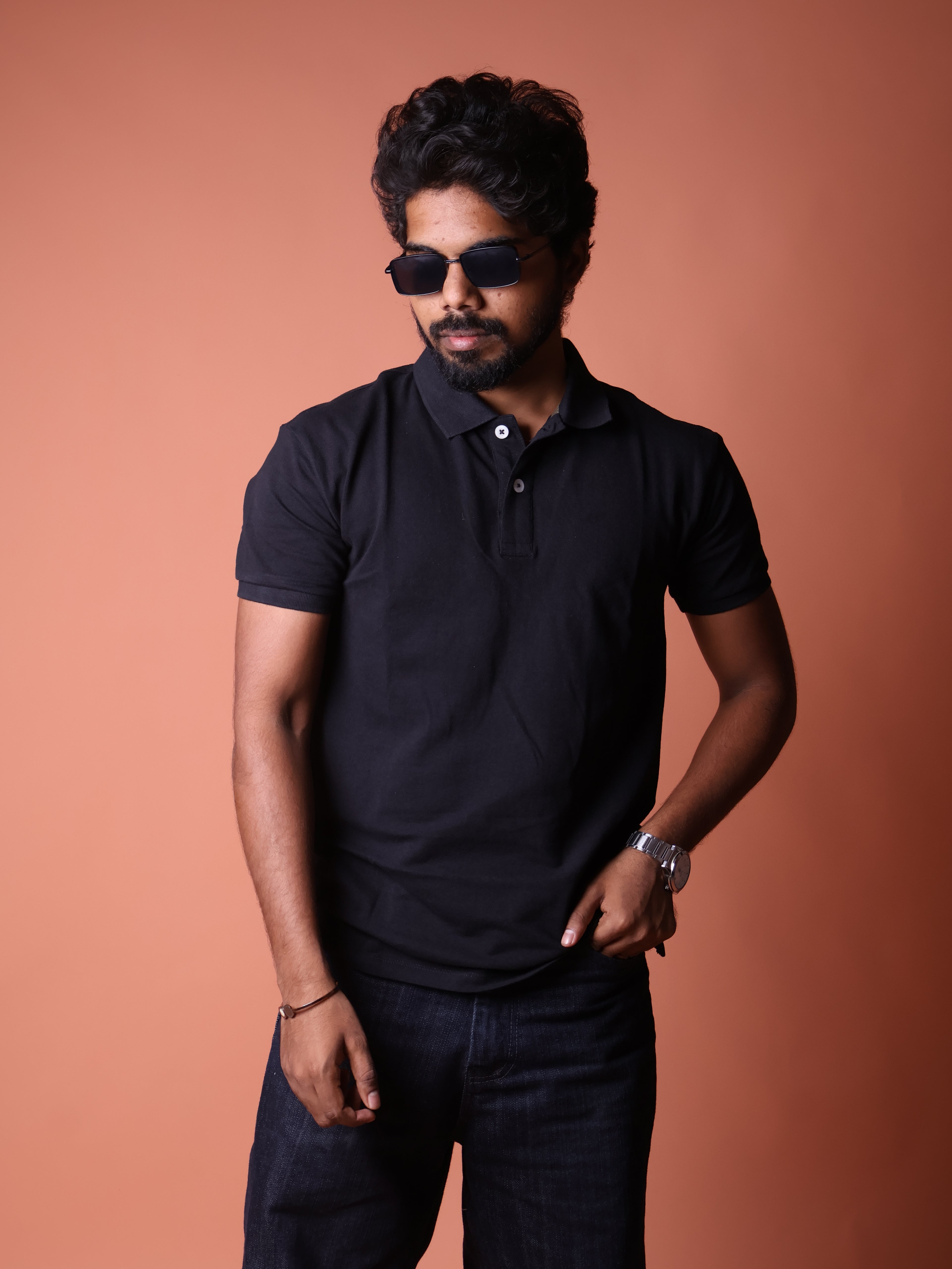 Executive Polo - Unisex Black