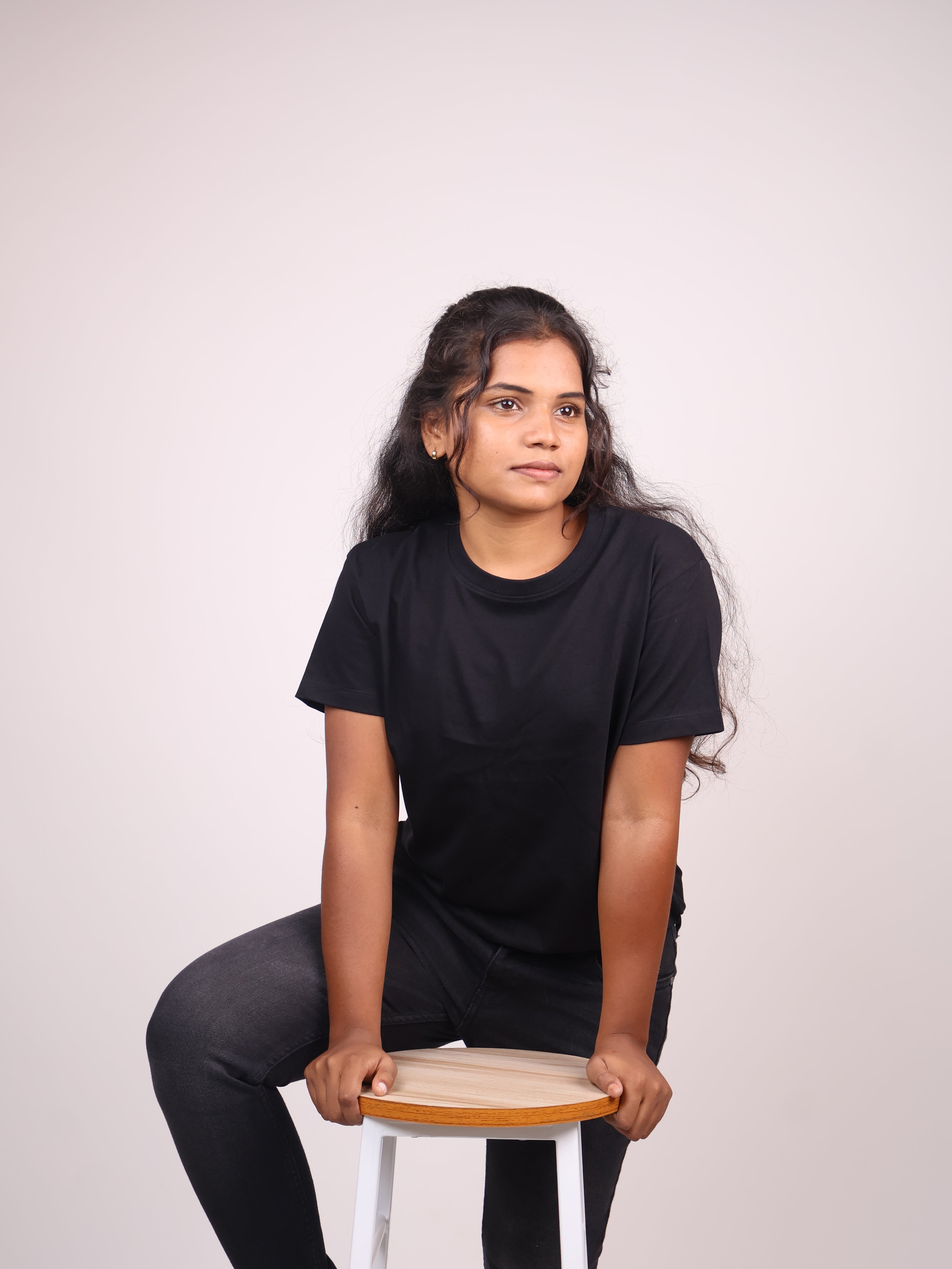 Supima Unisex T-shirt Black