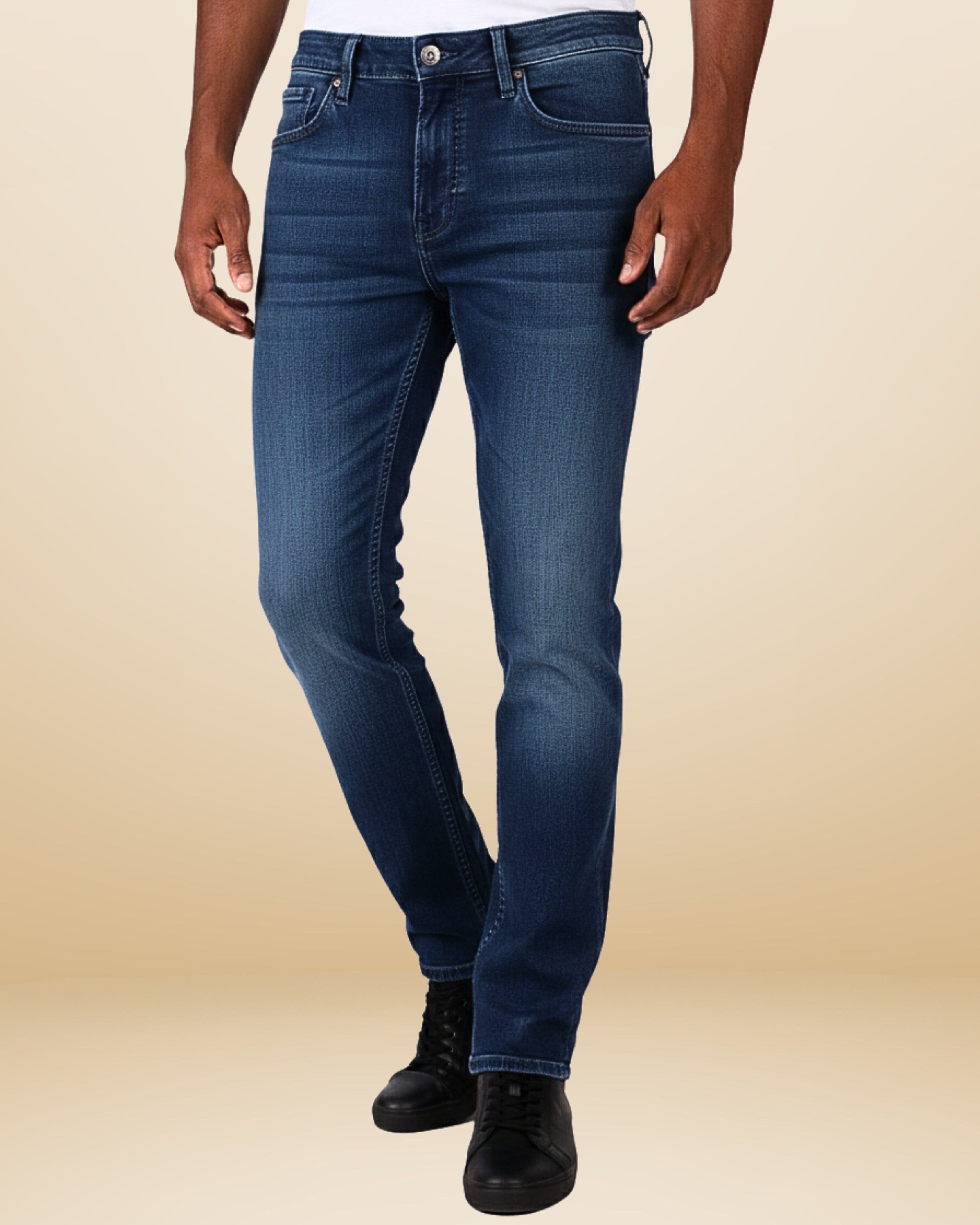 Men’s Slim Fit Jeans - Dark Blue