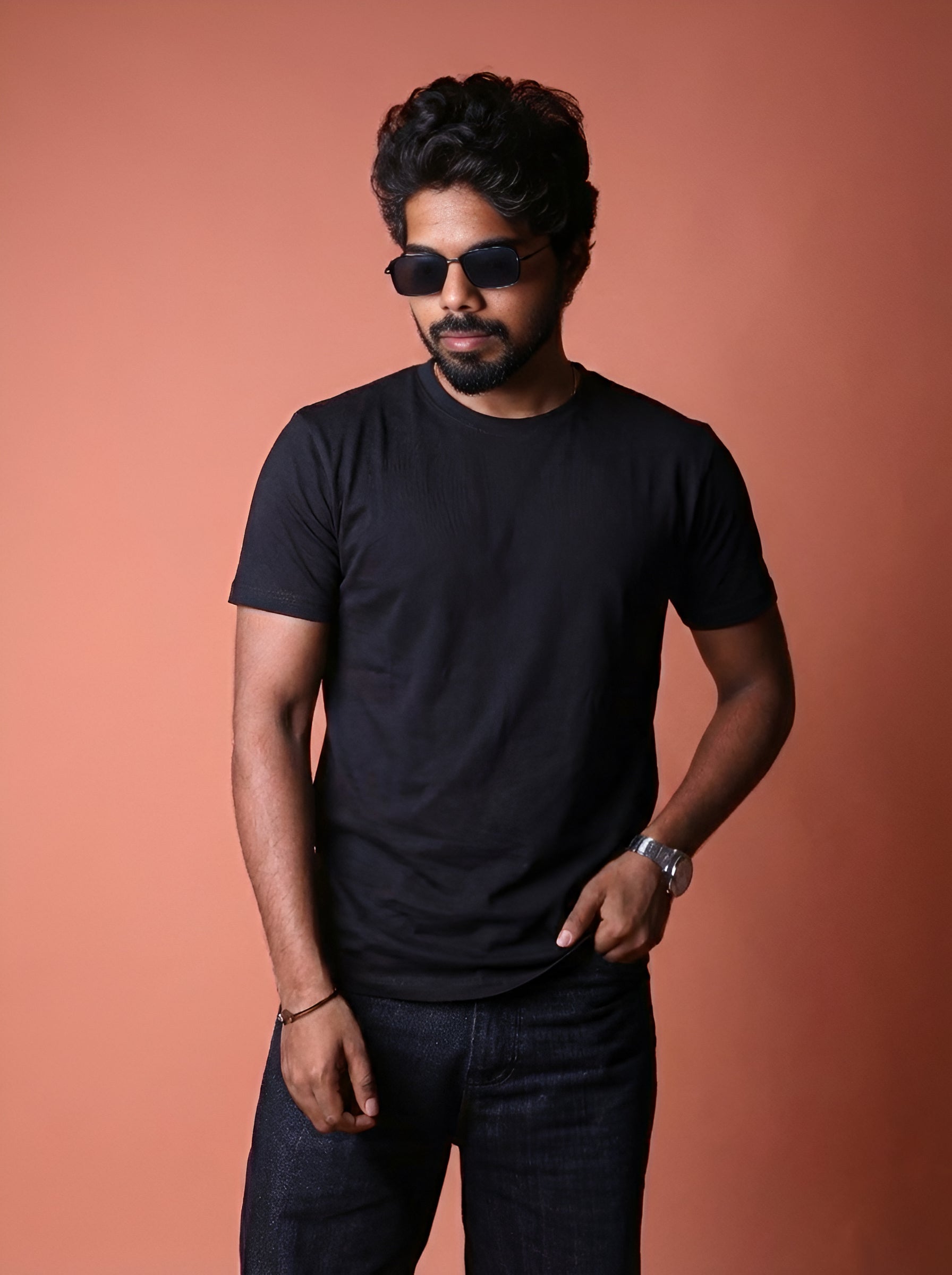 Supima Unisex T-shirt Black